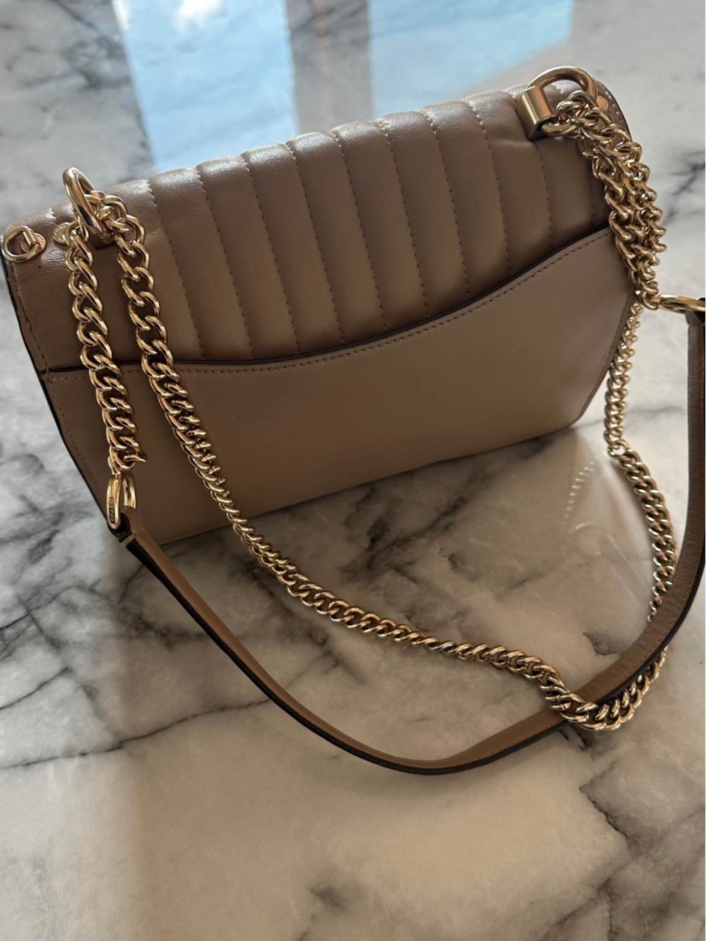 Coach Quilted Crossbody Bag w Napa Leather - Picture 6 of 10
